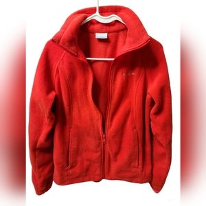 Red Womens Columbia Sportswear jacket size medium